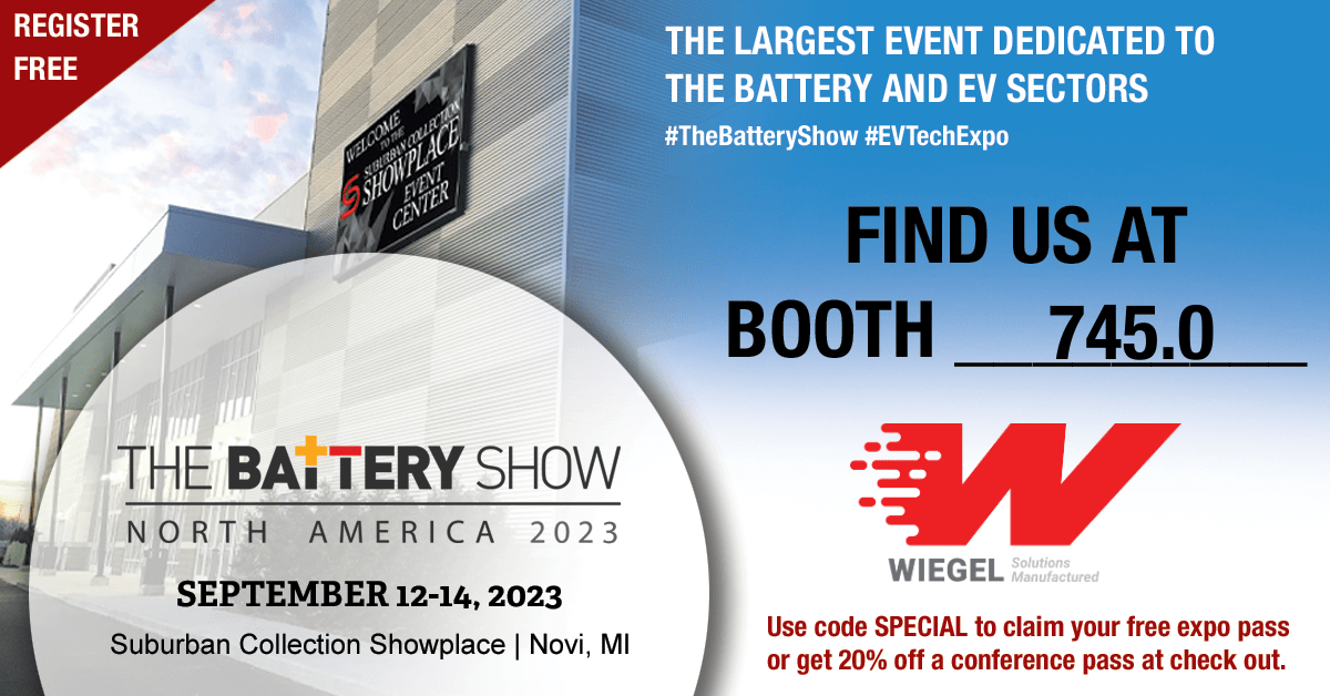 The Battery Show North America 2023